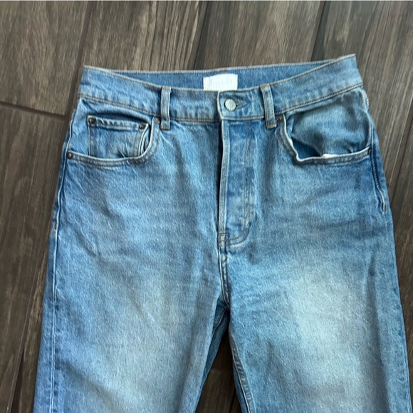 Boyish The Tommy Stretch High Rise Straight Leg Jeans in Eternal Sunshine Sz 28 - Picture 5 of 11